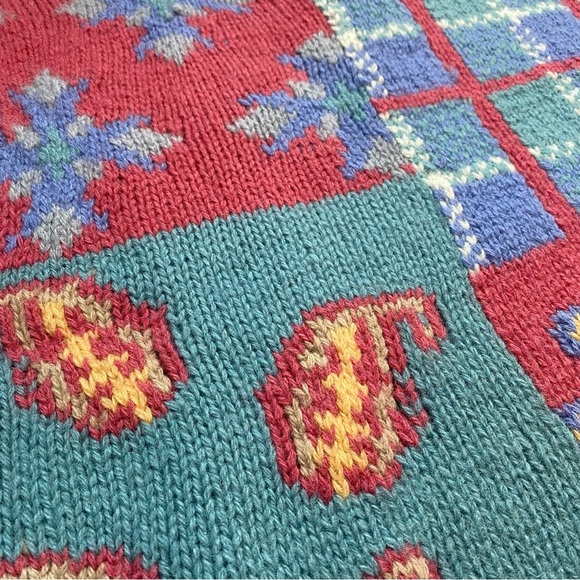 Vintage 80s/90s SKYR Sportwear Wool Sweater Vest - Picture 5 of 8